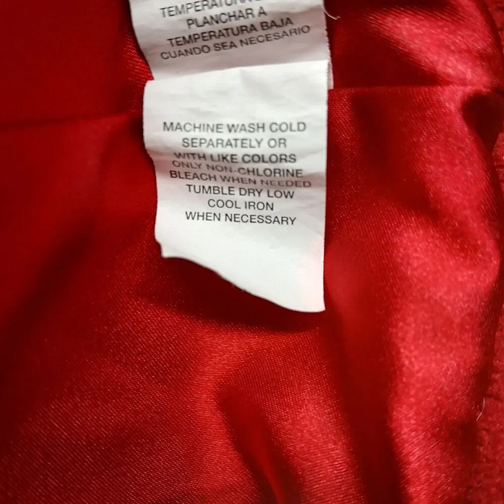 The Children's Place Baby Girl Red Peacoat Size 6-9 Months Winter Christmas